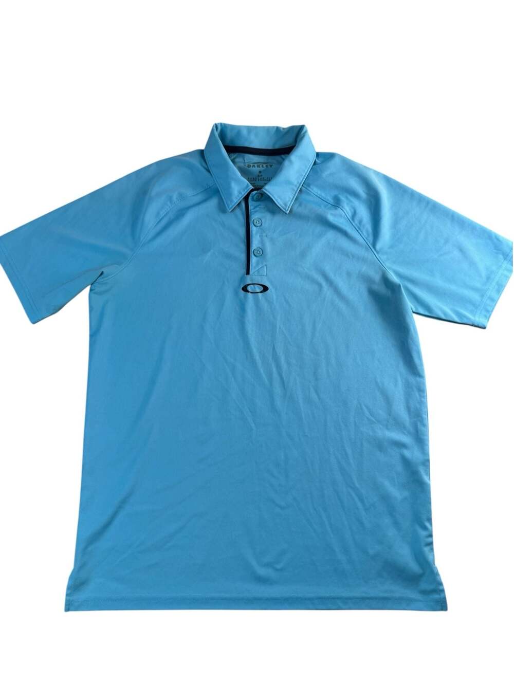 Oakley Blue Regular Fit Short Sleeve Polo Shirt Men's Size S